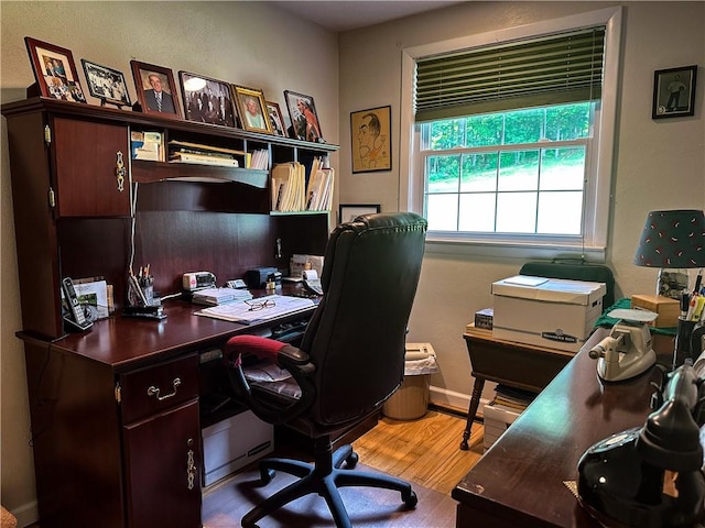 3265 Reading Rd, Reading, NY 14891 - office with wood finished floors and baseboards