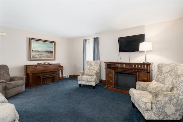 269 Michael Ave, Cheektowaga, NY 14212 - carpeted living area featuring a fireplace
