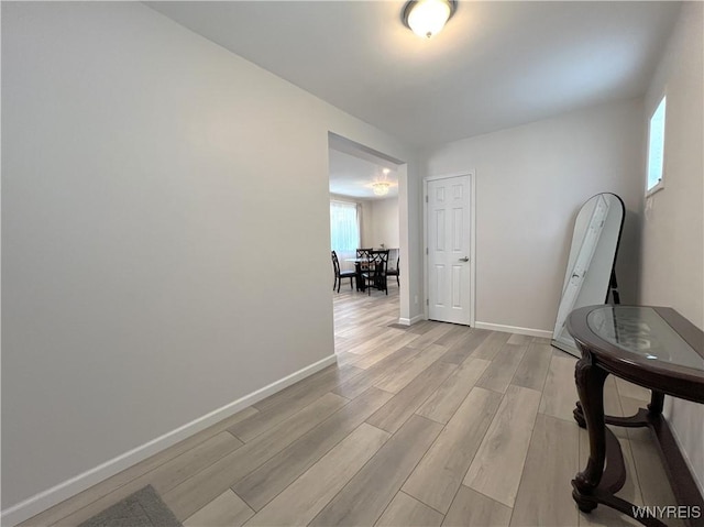 42 Argus St, Buffalo, NY 14207 - hall with light wood finished floors and baseboards