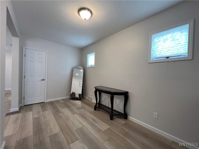 42 Argus St, Buffalo, NY 14207 - spare room featuring light wood-style floors and baseboards