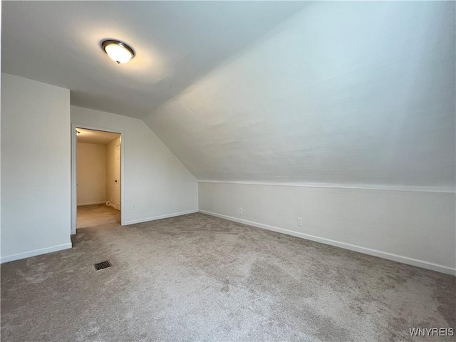 42 Argus St, Buffalo, NY 14207 - additional living space with lofted ceiling and carpet flooring