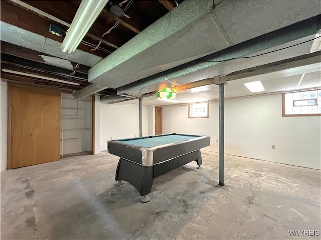 42 Argus St, Buffalo, NY 14207 - basement featuring billiards table