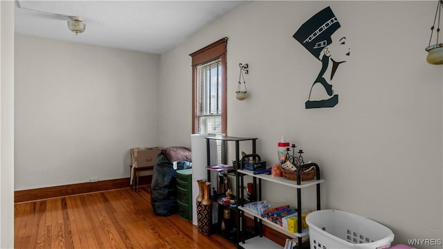46 Alexander Ave, Cheektowaga, NY 14211 - miscellaneous room with wood finished floors and baseboards