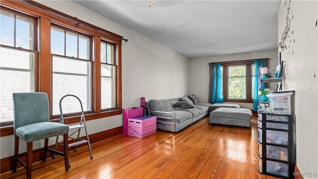 46 Alexander Ave, Cheektowaga, NY 14211 - sitting room with light wood-style flooring