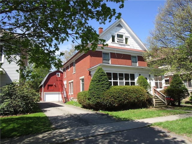 view of victorian-style house