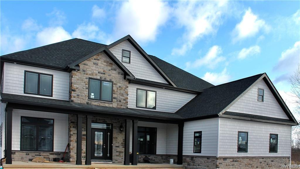 view of front of property with a porch