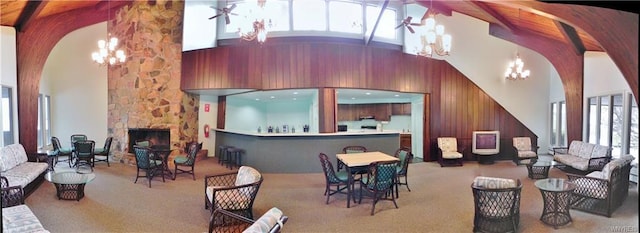 view of community lobby