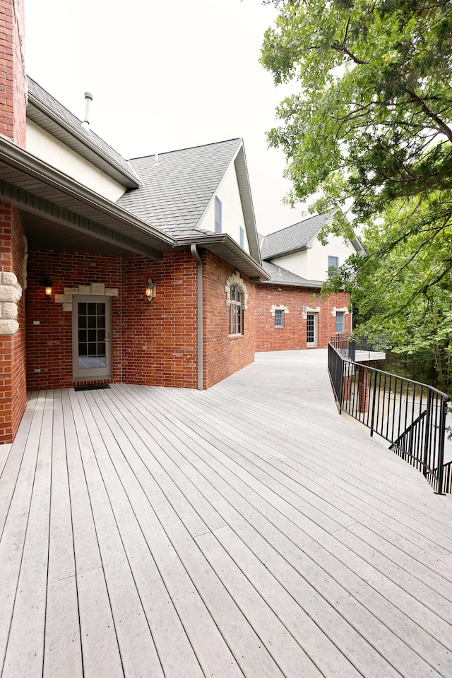 view of deck