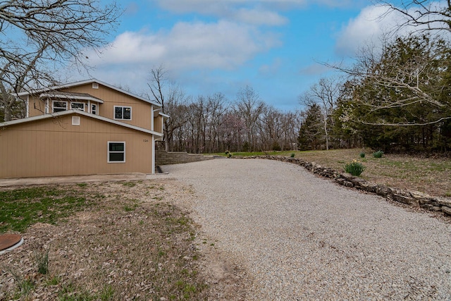 view of property exterior