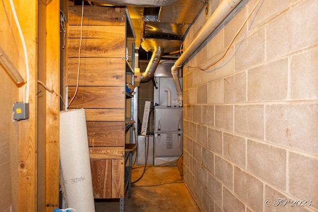 view of utility room