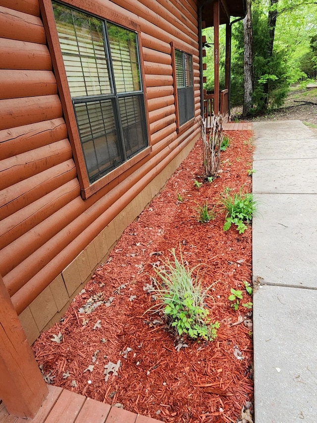 view of side of property