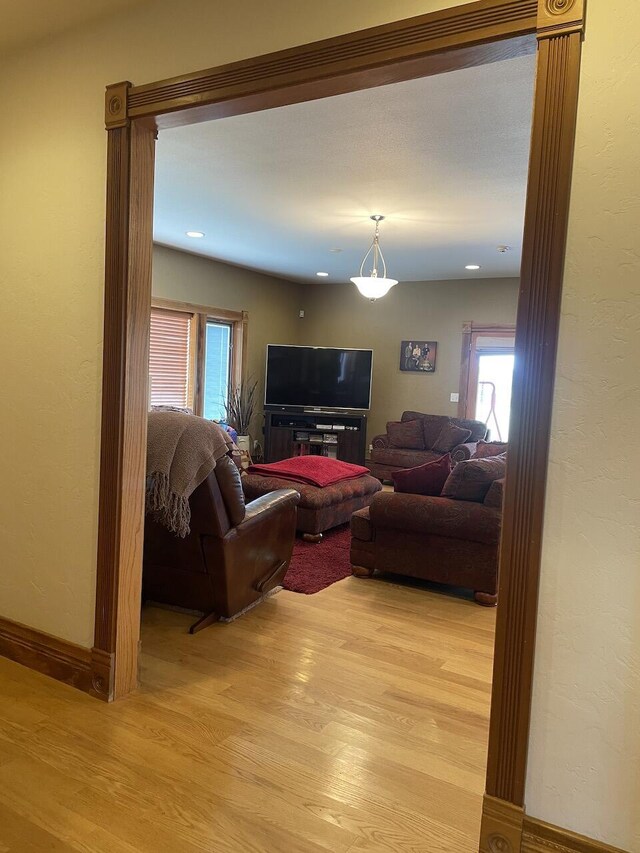 1179 County Road 1050, Willow Springs, MO 65793 - living area featuring light wood-style flooring