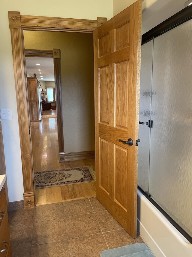 1179 County Road 1050, Willow Springs, MO 65793 - hall with baseboards and tile patterned floors