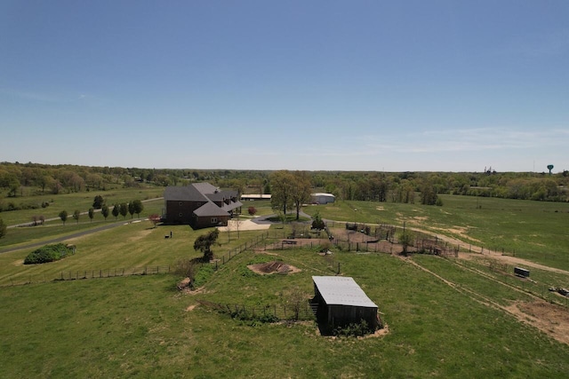 1179 County Road 1050, Willow Springs, MO 65793 - birds eye view of property with a rural view