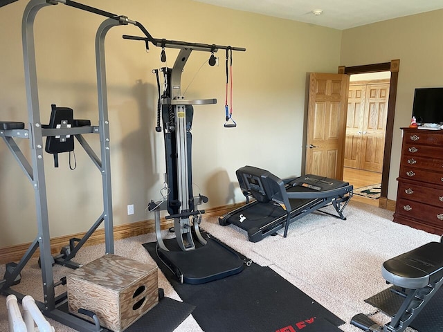 1179 County Road 1050, Willow Springs, MO 65793 - workout area featuring baseboards