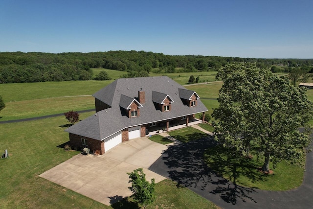 1179 County Road 1050, Willow Springs, MO 65793 - aerial view featuring a wooded view