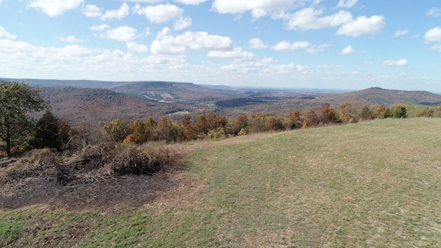 view of mountain feature