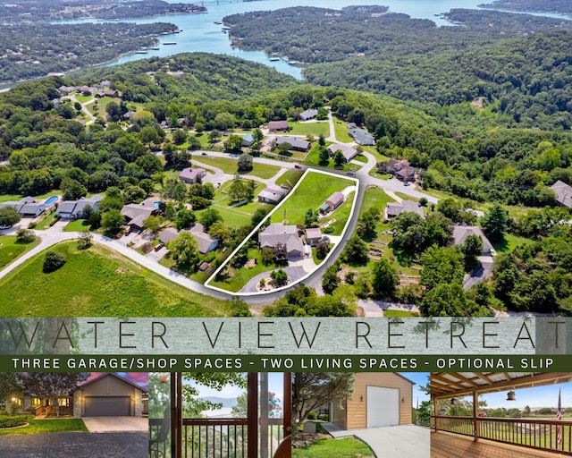 58 Homestead Ln, Kimberling City, MO 65686 - drone / aerial view of a nearby body of water