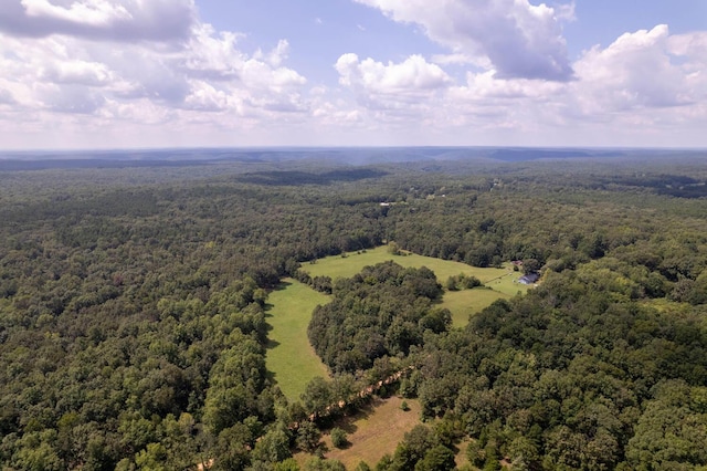 822 County Road 160, Fremont, MO 63941 - drone / aerial view featuring a wooded view