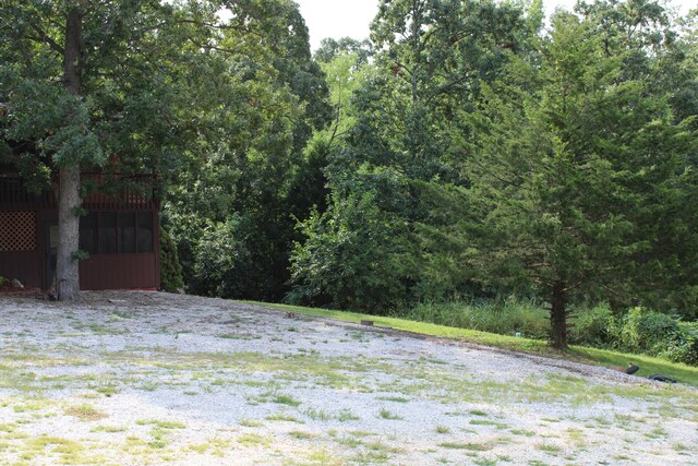 26020 Sharon Ln, Warsaw, MO 65355 - view of yard with a wooded view