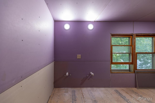 empty room with a healthy amount of sunlight
