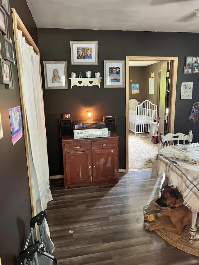 1100 Hattie Dr, Willow Springs, MO 65793 - interior space featuring dark wood-style floors