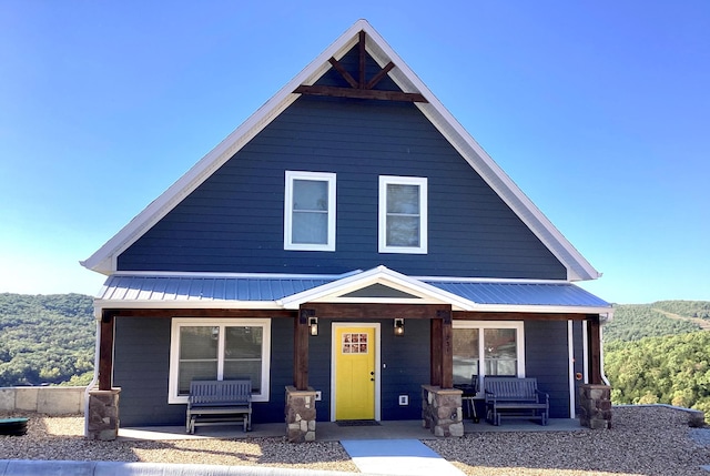 view of craftsman inspired home