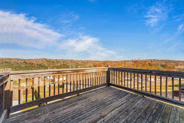 view of deck