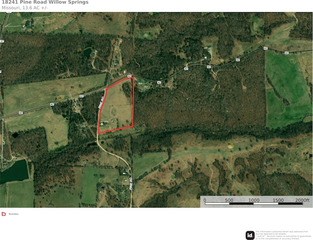 18241 Pine Rd, Willow Springs MO, 65793 land for sale