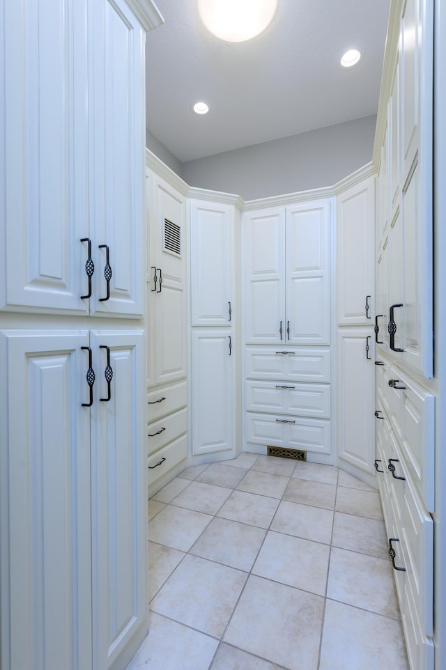 20478 Lawrence Unit 2180, Aurora, MO 65605 - mudroom with light tile patterned flooring, visible vents, and recessed lighting