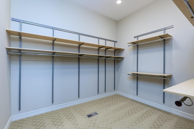 20478 Lawrence Unit 2180, Aurora, MO 65605 - walk in closet with carpet and visible vents