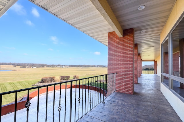 20478 Lawrence Unit 2180, Aurora, MO 65605 - balcony featuring a rural view