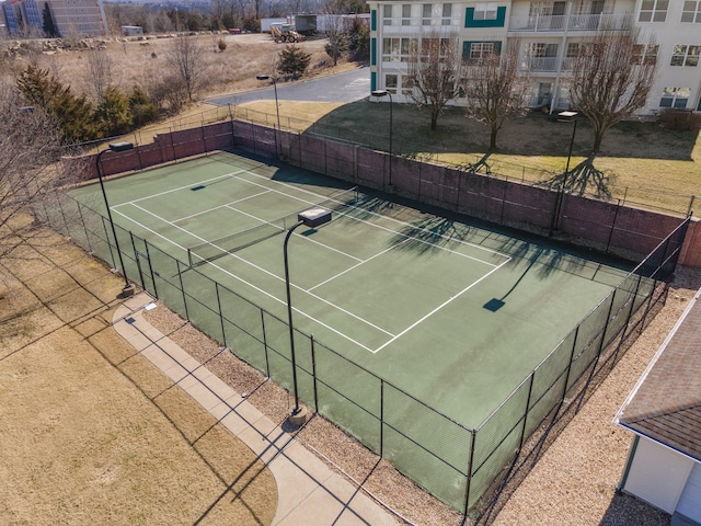 view of sport court