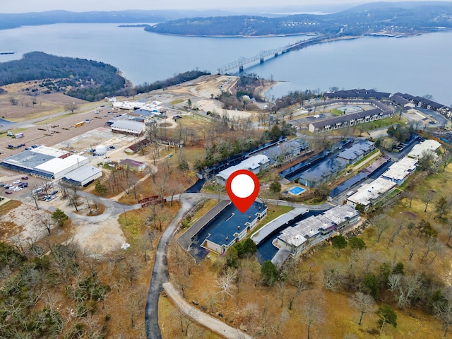 3 Port Holiday Dr Unit G, Kimberling City, MO 65686 - bird's eye view with a water view