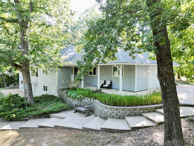 view of rear view of house