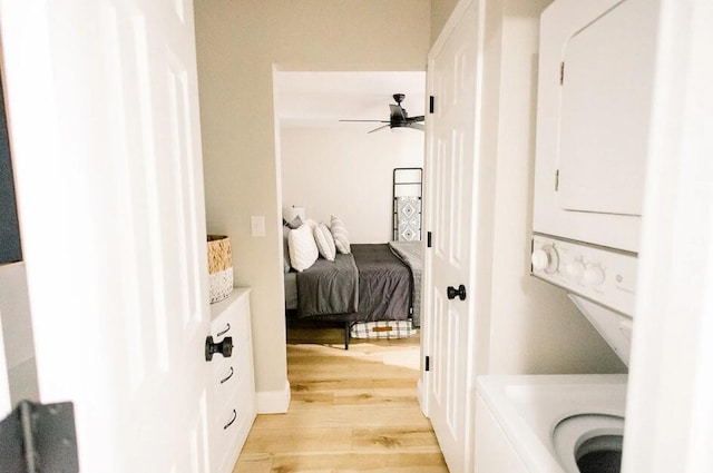 interior space with light wood finished floors