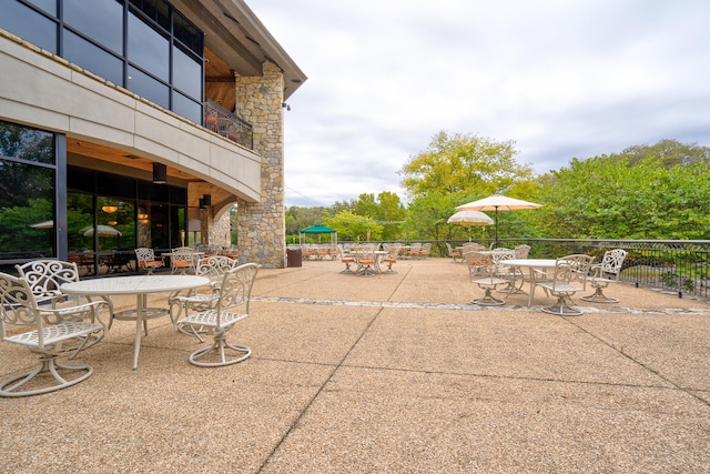 view of patio