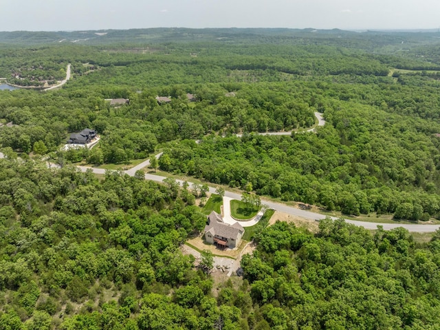 653 Forest Lake Dr, Branson West, MO 65737 - bird's eye view of a forest