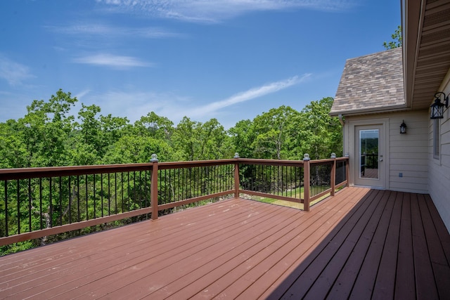 653 Forest Lake Dr, Branson West, MO 65737 - view of wooden terrace