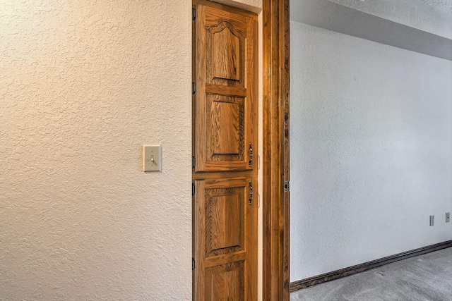 interior details with carpet floors