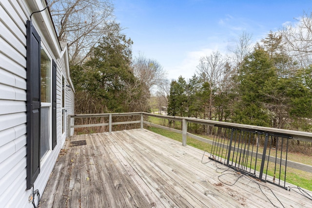 view of deck