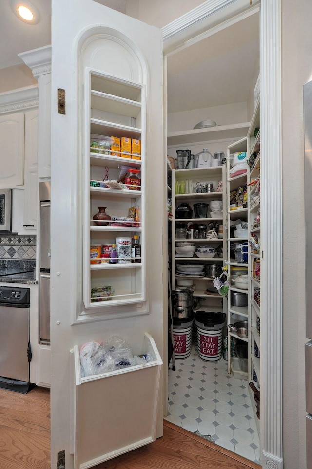 view of pantry