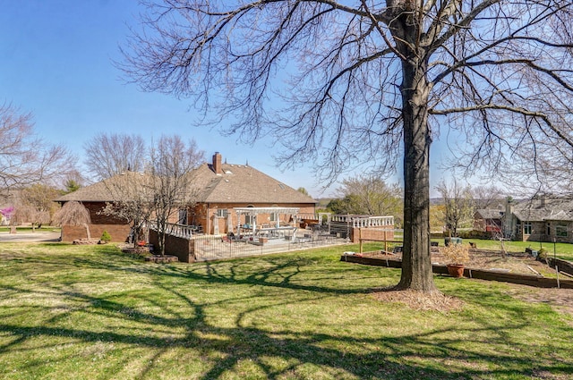 view of yard featuring a patio area