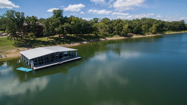 280 Tina St Unit 9, Hollister, MO 65672 - view of dock featuring a water view