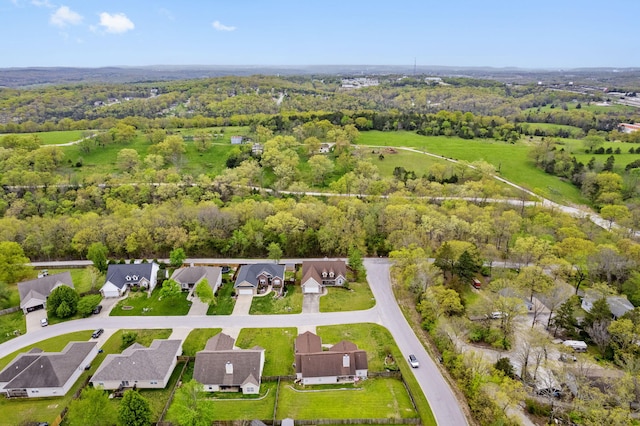 106 Willowbrooke, Branson, MO 65616 - drone / aerial view featuring a residential view and a view of trees