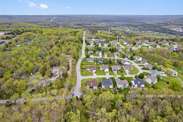 106 Willowbrooke, Branson, MO 65616 - drone / aerial view with a residential view and a wooded view