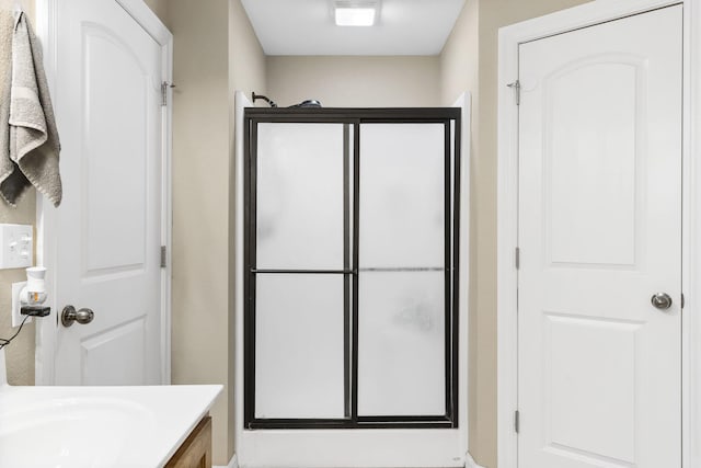 106 Willowbrooke, Branson, MO 65616 - bathroom with a shower stall and vanity