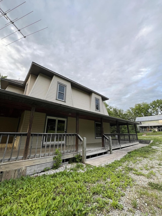 429 S Eagle Ave, Norwood, MO 65717 - exterior space featuring covered porch