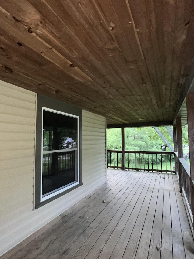 429 S Eagle Ave, Norwood, MO 65717 - view of wooden terrace