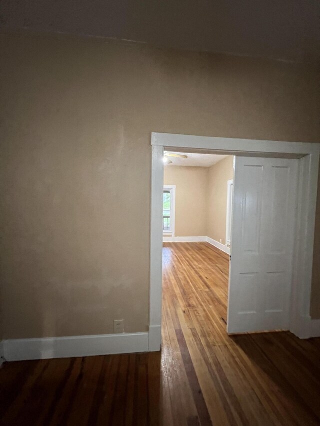 429 S Eagle Ave, Norwood, MO 65717 - empty room with baseboards and wood finished floors